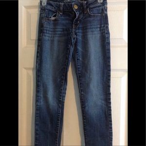 american eagle skinny jeans size 00
